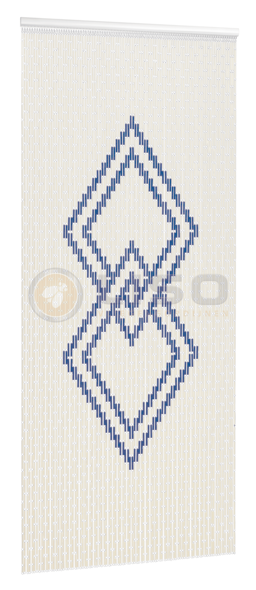 Vliegengordijn Liso met Connect ✔ Doe-het-zelf pakket - Prijs per m²