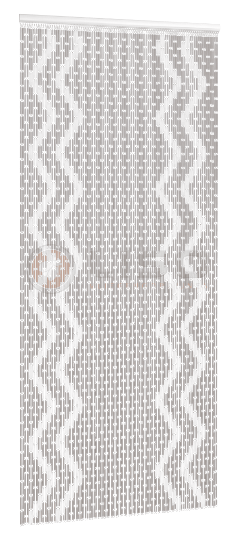 Vliegengordijn Liso met Ritzz ✔ Doe-het-zelf pakket - Prijs per m²