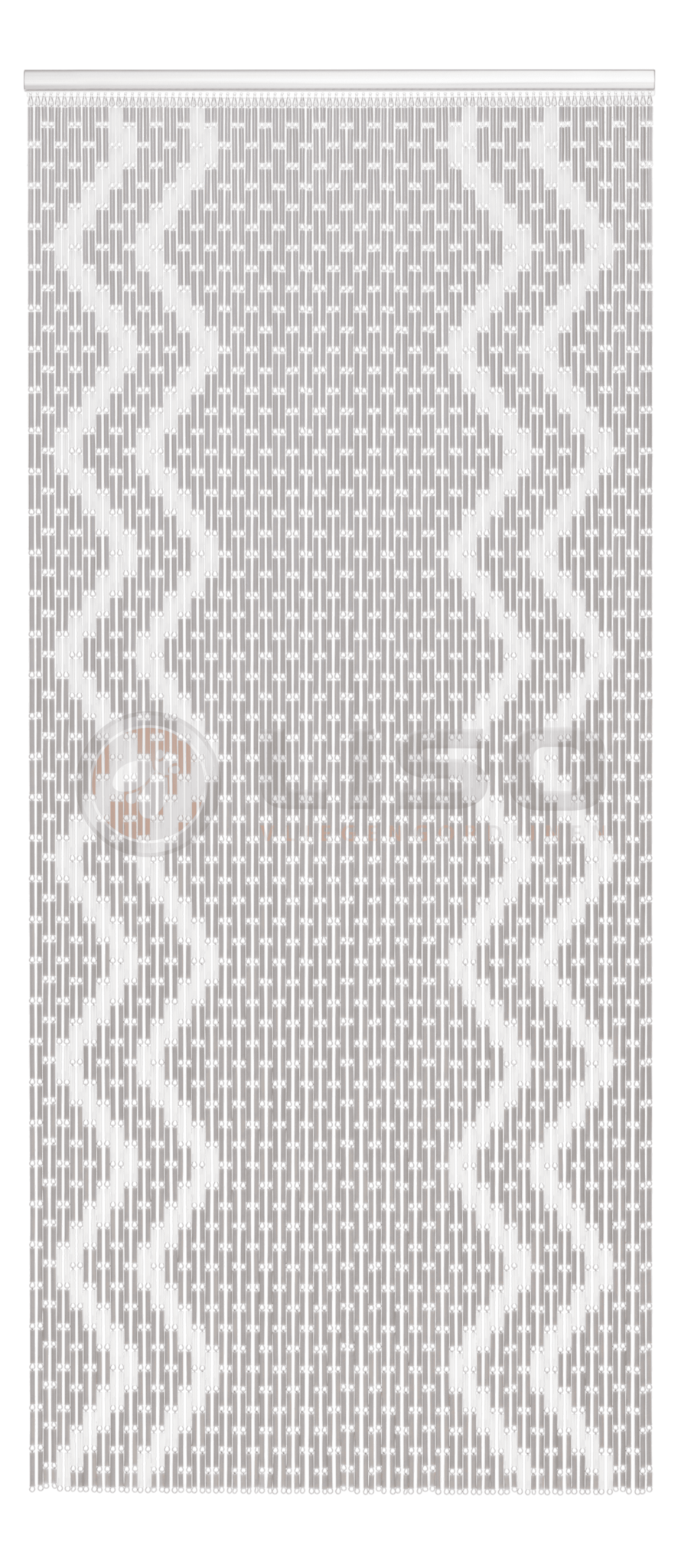 Vliegengordijn Liso met Ritzz ✔ Doe-het-zelf pakket - Prijs per m²