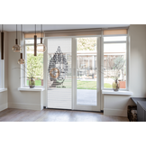 Vliegengordijn Liso met Boeddha ✔ Doe-het-zelf pakket - Prijs per m²