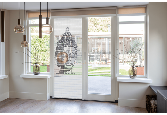 Vliegengordijn Liso met Boeddha ✔ Doe-het-zelf pakket