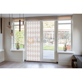 Vliegengordijn Liso met Moors ✔ Doe-het-zelf pakket - Prijs per m²