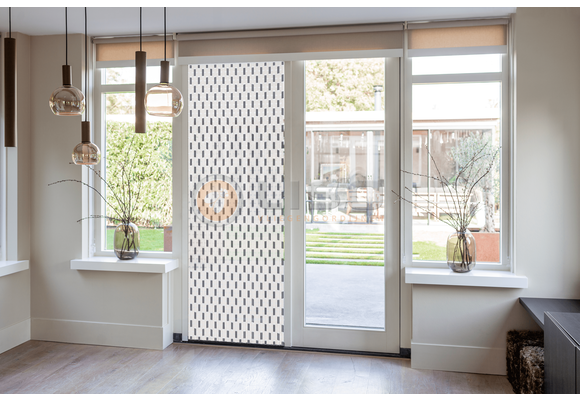 Vliegengordijn Liso met Plusjes ✔ Doe-het-zelf pakket