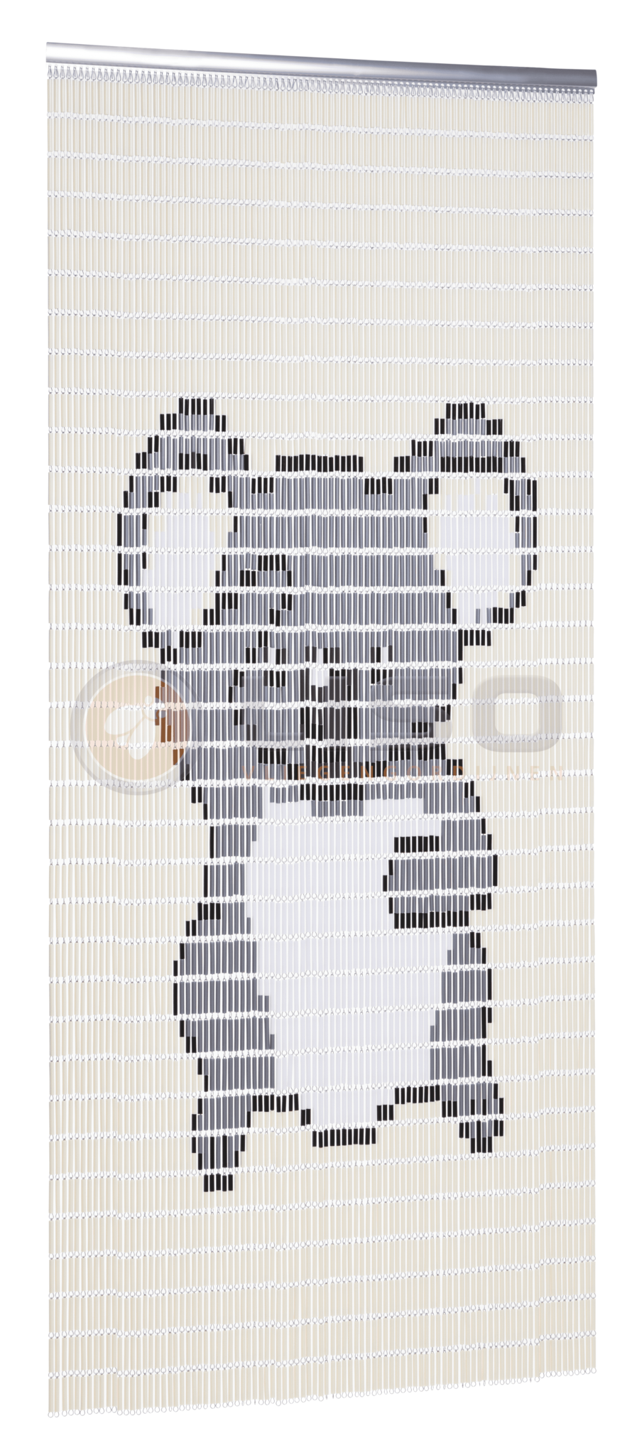 Vliegengordijn Liso met Koala ✔ Doe-het-zelf pakket - Prijs per m²