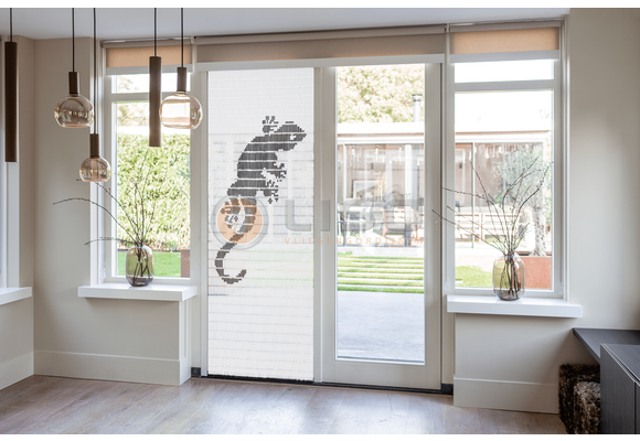 Vliegengordijn Liso met Leguaan ✔ Doe-het-zelf pakket