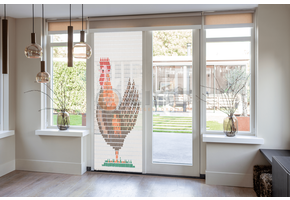 Vliegengordijn Liso met Kip ✔ Doe-het-zelf pakket