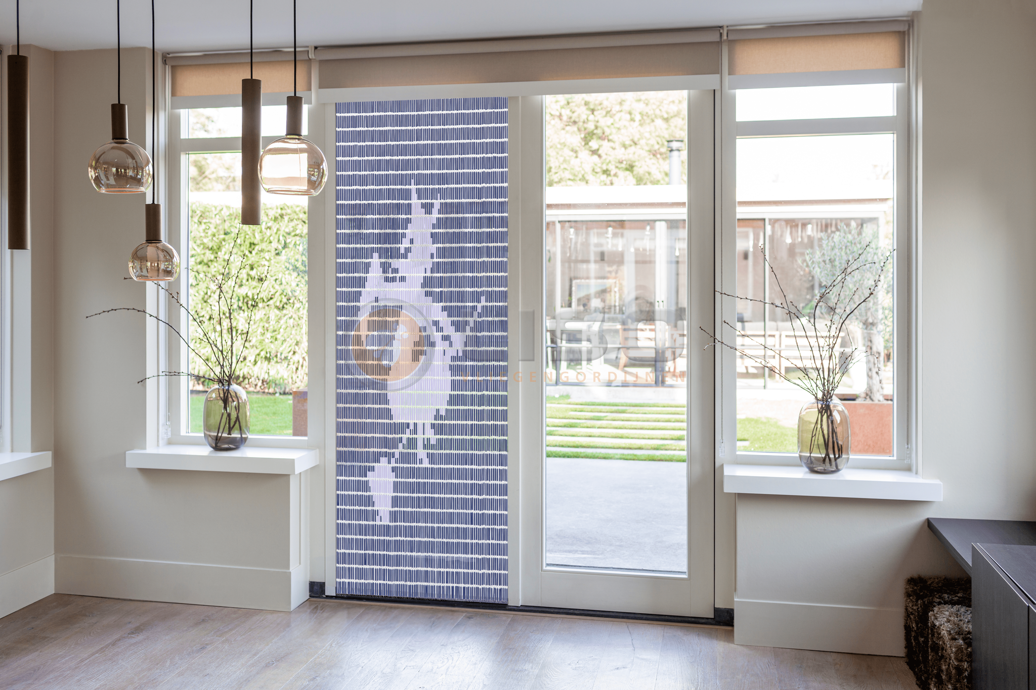 Vliegengordijn Liso met Heks ✔ Doe-het-zelf pakket - Prijs per m²