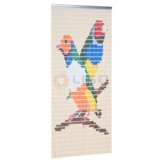 Vliegengordijn Liso met Amadines ✔ Doe-het-zelf pakket - Prijs per m²