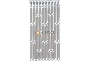 Vliegengordijn Liso ® Hulzengordijn RAL 7032 Kiezelgrijs | Doe-het-zelf pakket