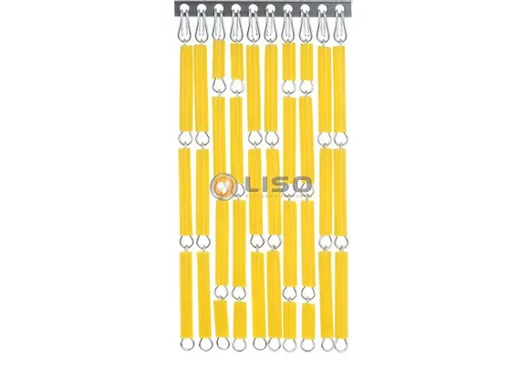 Vliegengordijn Liso RAL 1018 Zinkgeel ✔ Op maat gemaakt