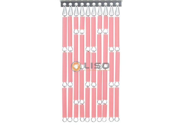 Vliegengordijn Liso RAL 3015 Lichtroze ✔ Op maat gemaakt