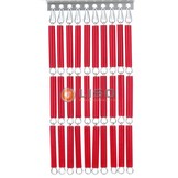 Vliegengordijn Liso RAL 3028 Zuiver rood ✔ Op maat gemaakt - Prijs per m²