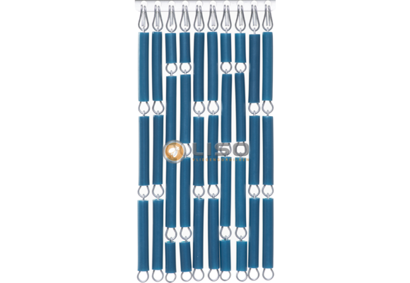 Vliegengordijn Liso RAL 5025 Parelmoerblauw ✔ Op maat gemaakt