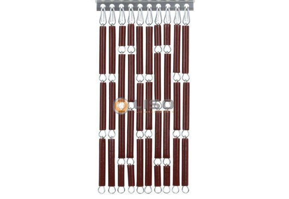 Vliegengordijn Liso RAL 8002 Signaalbruin ✔ Op maat gemaakt