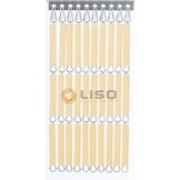 Vliegengordijn Liso Vanille ✔ Op maat gemaakt - Prijs per m²