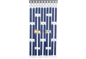 Vliegengordijn Liso Donkerblauw ✔ Op maat gemaakt