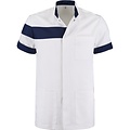 De Berkel Unisex jas Juul wit/ navy UITLOOP, geen retour mogelijk