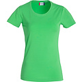 Clique Clique Carolina Basic shirt korte mouw appelgroen