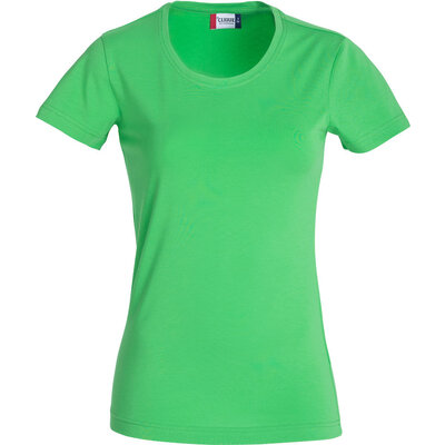 Clique Clique Carolina Basic shirt korte mouw appelgroen