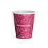 Akzenta Drinkcups Streetart karton fuchsia - ECO Friendly