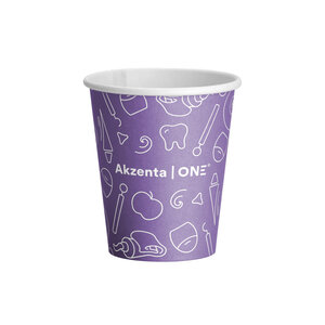 Akzenta Drinkcups Streetart karton paars - ECO Friendly