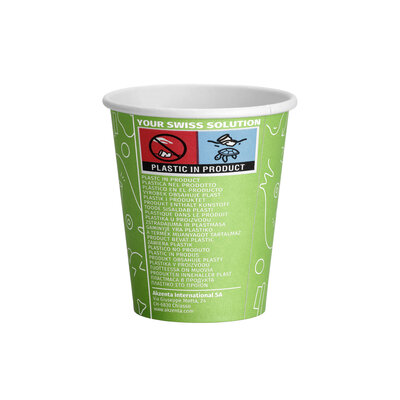 Akzenta Drinkcups Streetart karton fresh green - ECO Friendly