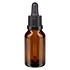 Sample flesje met pipet kleur amber ( 3 ml)