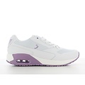 Oxypas Oxypas/ Safetyjogger  Ela wit/ paars ( MAATADVIES, NEEM 1 MAAT GROTER!)