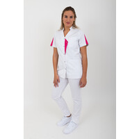 SHAE Damesjas Isla wit/pink