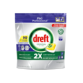 Dreft Professional All-In-One Vaatwastabletten Lemon ( zak á 90 tabletten)