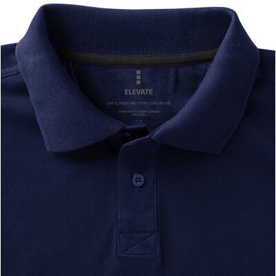 Elevate Elevate Calgary unisex polo marineblauw