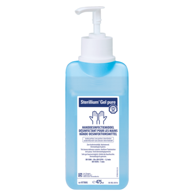 Sterillium Gel pure handdesinfectiemiddel 475ml met pomp