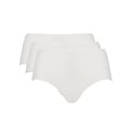 Ten Cate Basic midi 3-pack CREAM maat M OP = OP ( geen retour mogelijk)