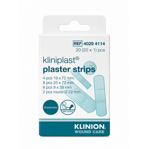 Kliniplast pleisterstrips diverse vormen
