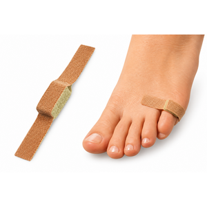 Antidruk Pleister recht / gebogen 25 cm