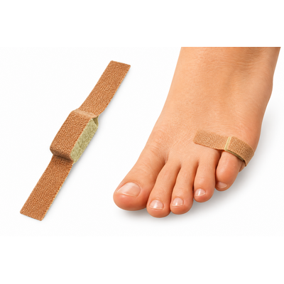 Antidruk Pleister recht / gebogen 25 cm