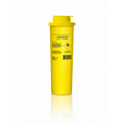 Klinion naaldencontainer 0,2 liter