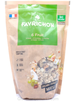 J. Favrichon 6 Vruchten Muesli Biologisch