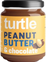 Turtle Pindakaas met Chocolade Biologisch 200 gram