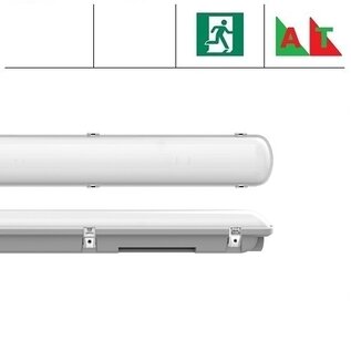 EM - Kosnic Avon LED, 1x1500mm, 30W, 4000K, parkeergarage en halverlichting met noodverlichting (optie: met bewegingssensor ON/OFF en lichtsensor)