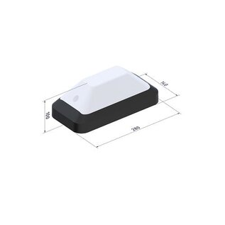 KTP LED PLS 2,8W, 4000K, wit/helder frosted, portiek/galerijverlichting, werkelijk duurzame verlichting met uitwisselbare LED PLS