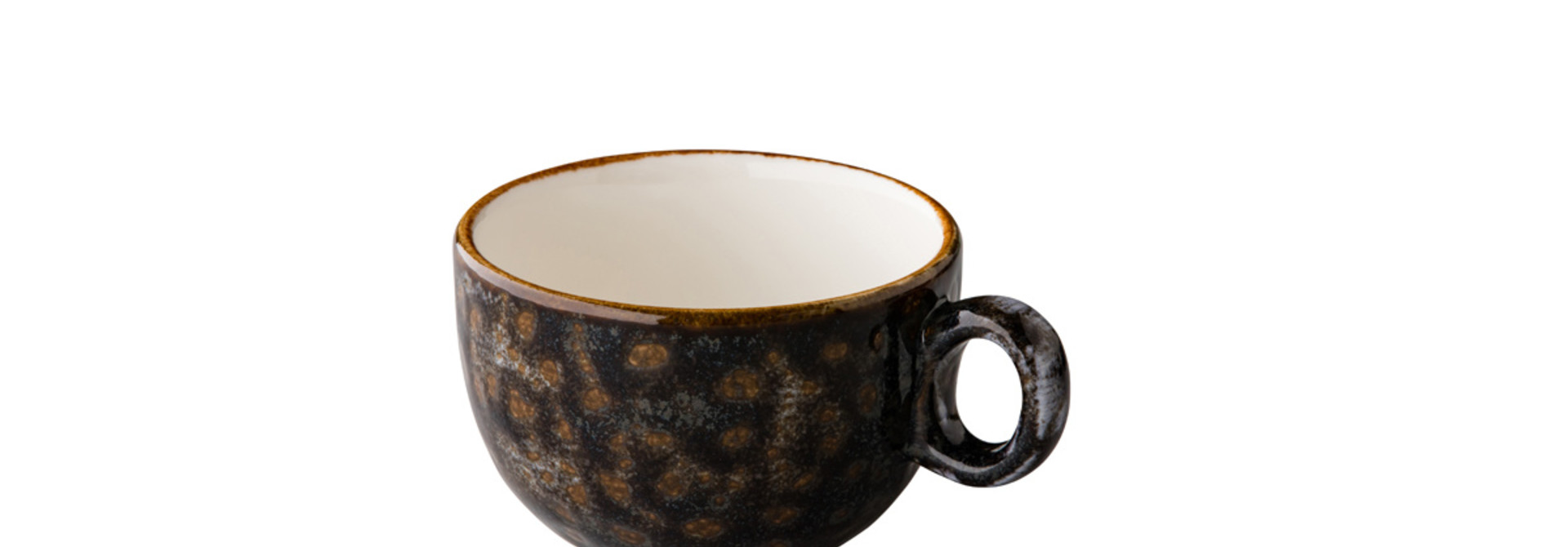 Cappuccino kop bruin - 6 stuks