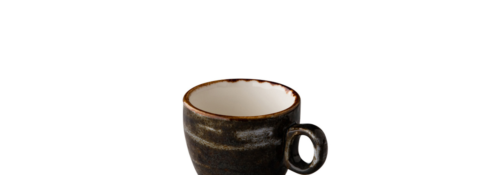 Espresso kop bruin - 6 stuks