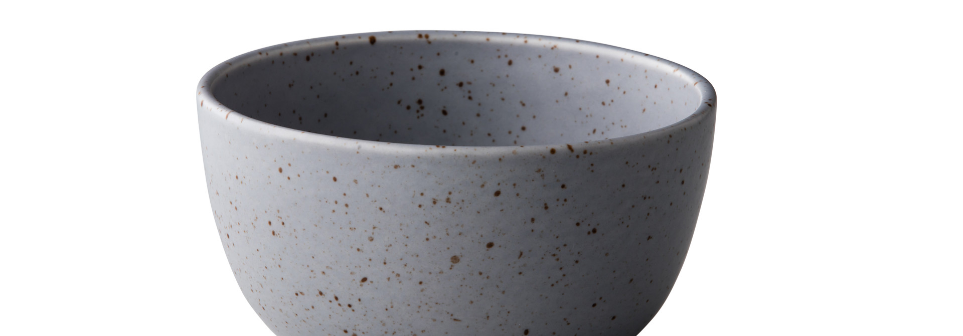 Kom mat grijs - Ø 14 cm - 6 stuks
