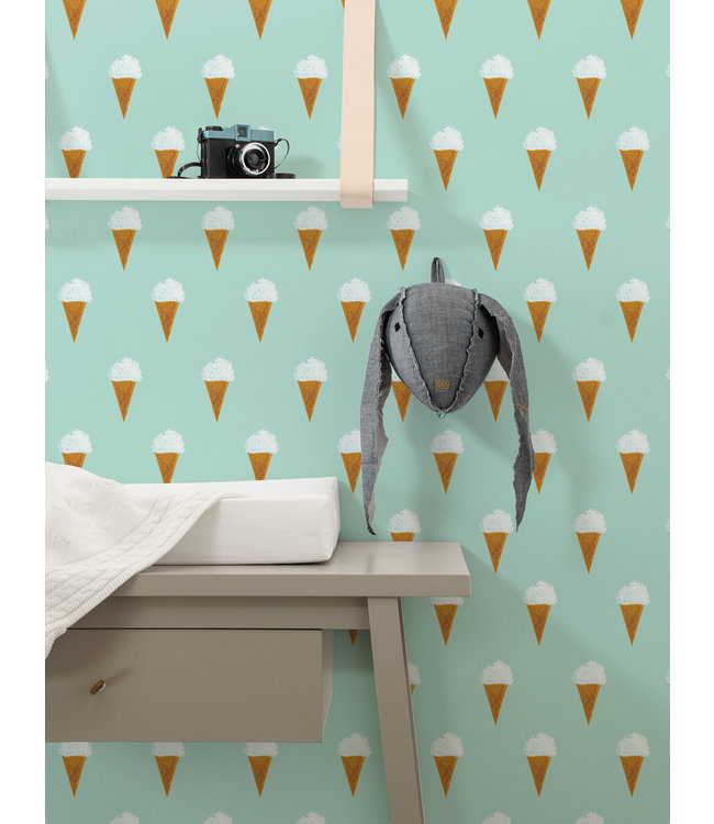Behang Fiep Westendorp IJsjes, Mint, 97.4 x 280 cm