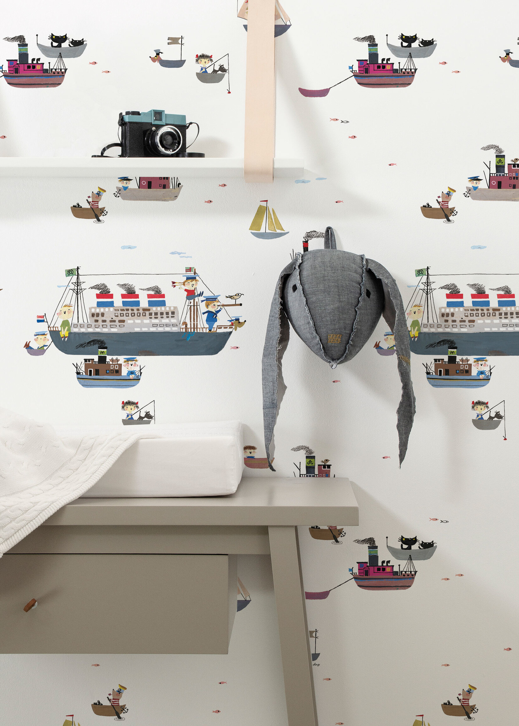 Behang Fiep Westendorp Holland America Line, 97.4 x 280 cm