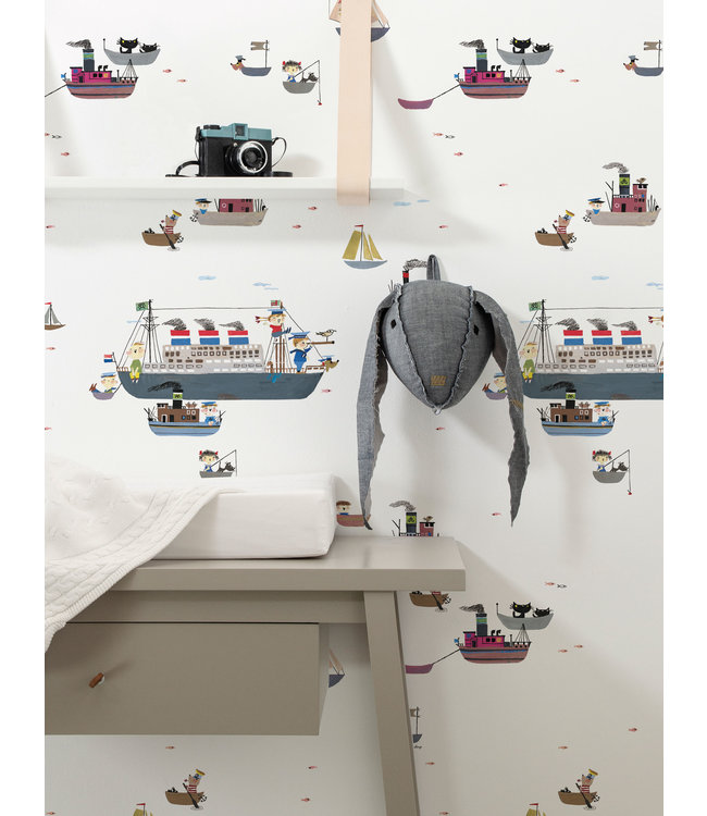 Tapete Fiep Westendorp Holland America Line, 97.4 x 280 cm