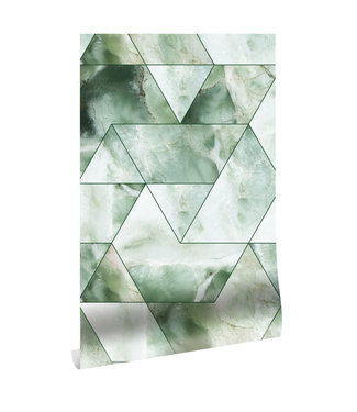 Herhaalbaar Wallpaper Marble Mosaic