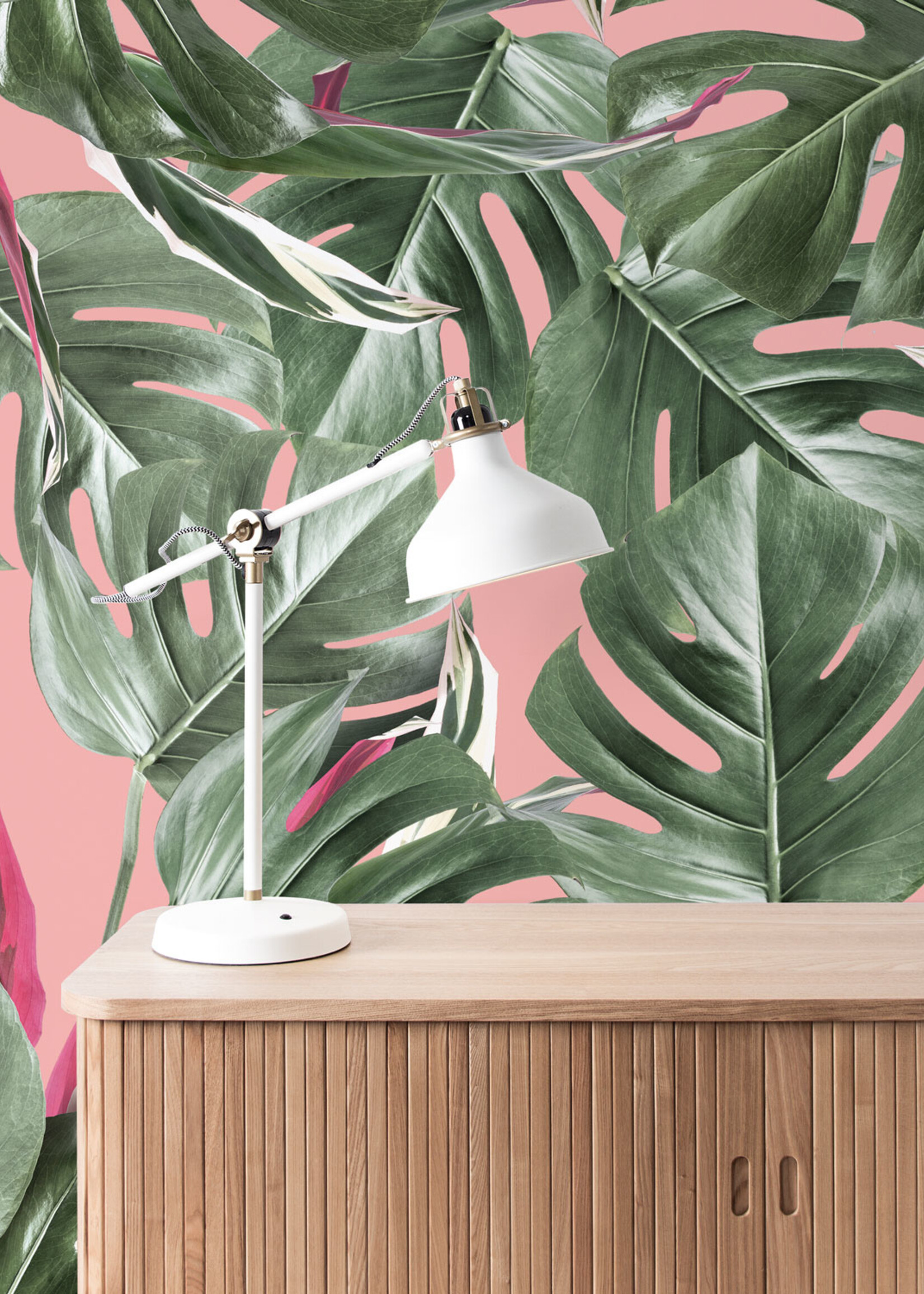 Botanical Tapete Monstera, 97.4 x 280 cm