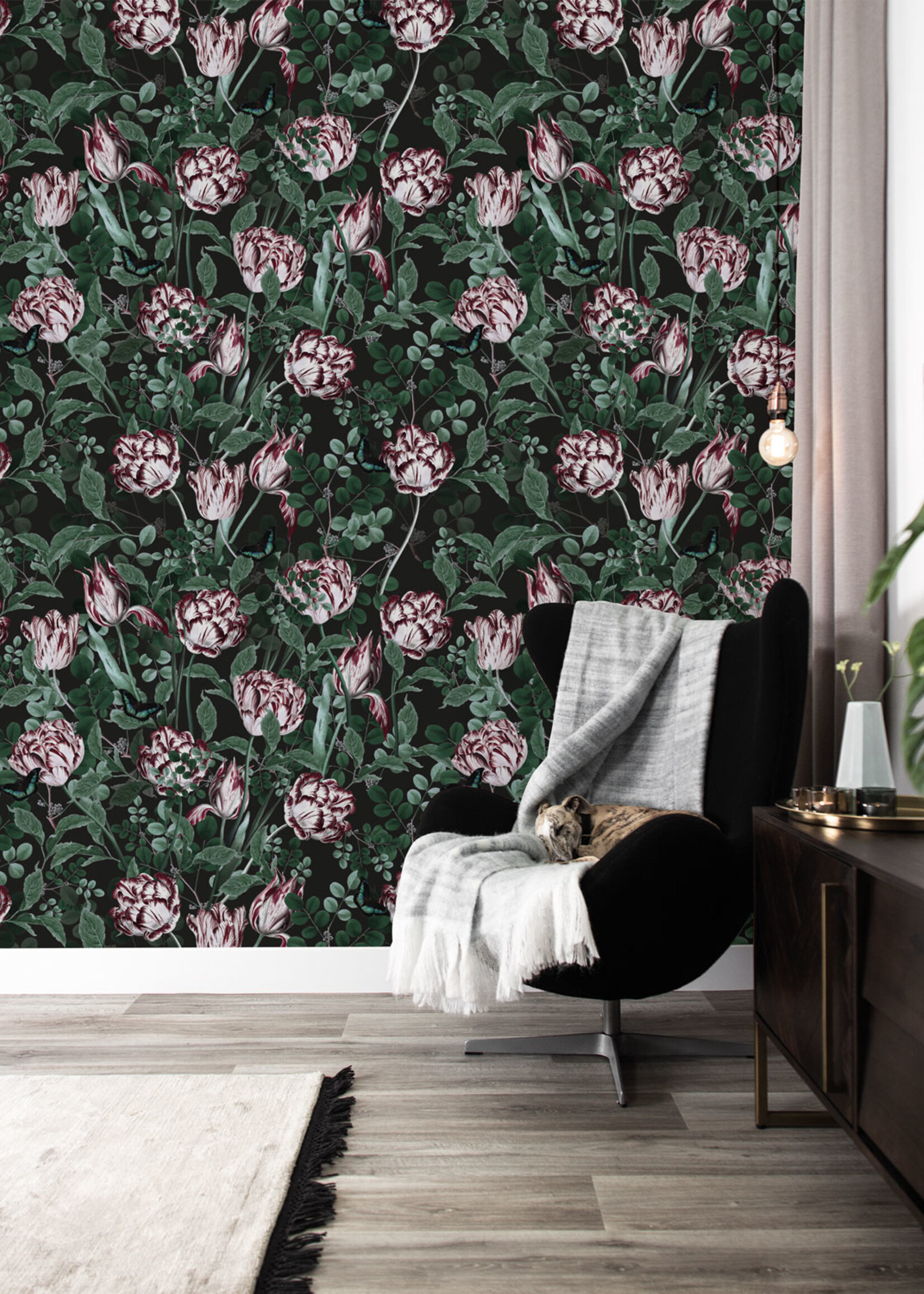 Wallpaper Bold Botanics, 97.4 x 280 cm